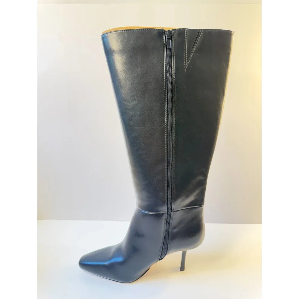 Mix No. 6 Womens Boots Black Leather US 7.5